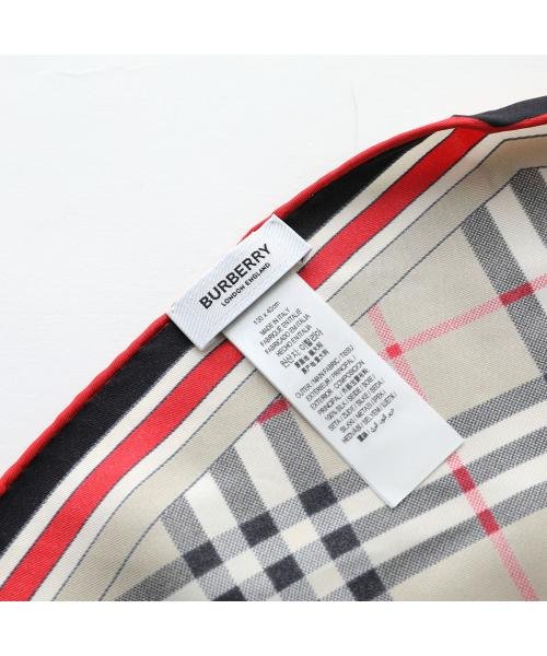 BURBERRY(バーバリー)/BURBERRY スカーフ SS LOSANGE ダイアモンドシェイプ シルク/img09