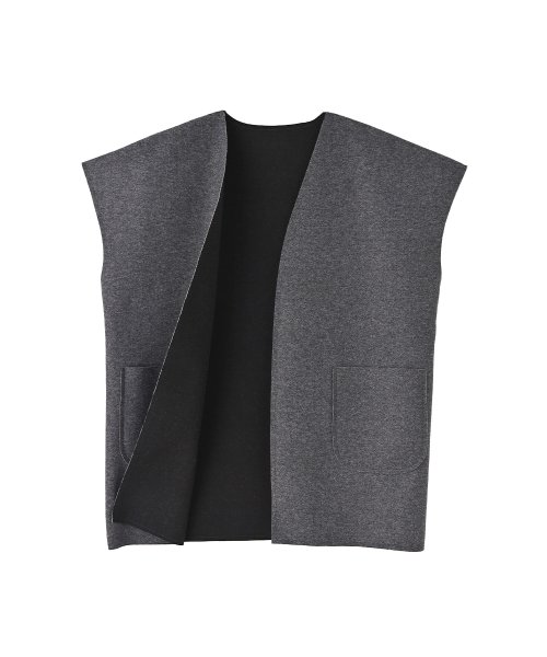 marjour(マージュール)/WOOLBLEND GILET/img25