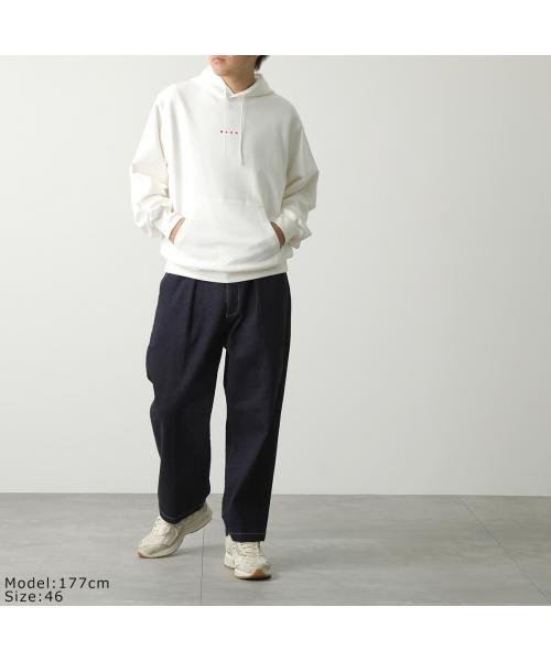 MARNI フーディー FUMU0073P8 USCU87 ちびロゴ フーディー FUMU0073P8 USCU87