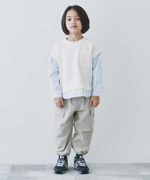 THE SHOP TK（KID）(ザ　ショップ　ティーケー（キッズ）)/【110‐150】カーゴパンツ/img11