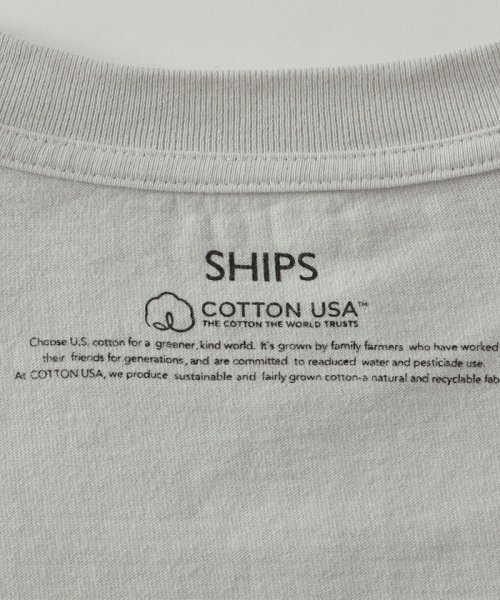 SHIPS MEN(シップス　メン)/SHIPS: COTTON USA ポケット 長袖 Tシャツ ロンT/img25