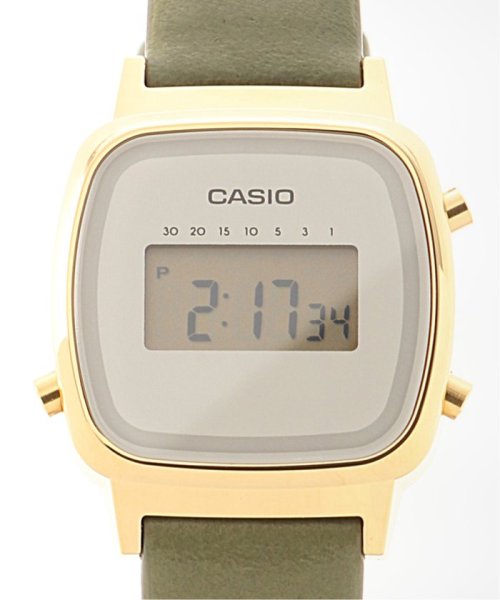 HIROB Ladys(ヒロブ　レディース)/【CASIO / カシオ】LA670WFL－3JF2 Olive/img01