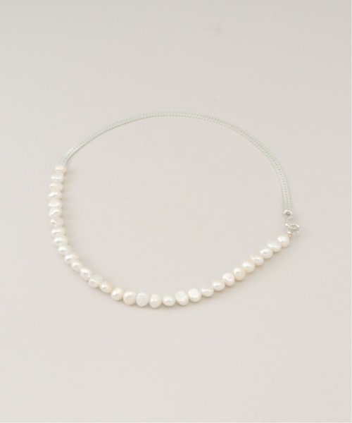 【PREEK/プリーク】snake chain pearl half necklace FRAMeWORK PREEK/プリーク