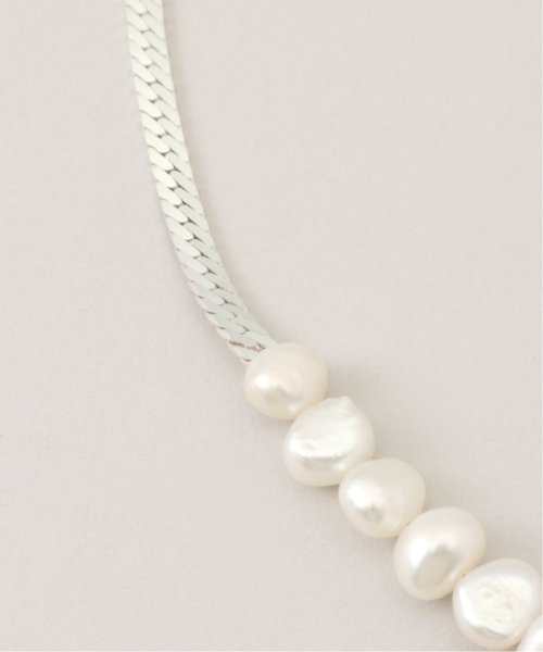 【PREEK/プリーク】snake chain pearl half necklace FRAMeWORK PREEK/プリーク