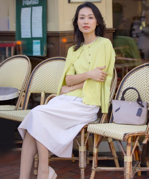 J.PRESS LADIES（LARGE SIZE）(J．プレス　レディス（大きいサイズ）)/【洗える】BASIC HT－COTTON クルーネック ニット/img02