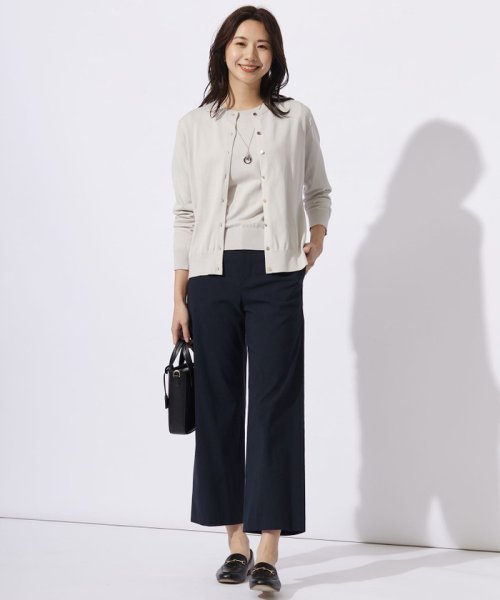 J.PRESS LADIES（LARGE SIZE）(J．プレス　レディス（大きいサイズ）)/【洗える】BASIC HT－COTTON クルーネック ニット/img06