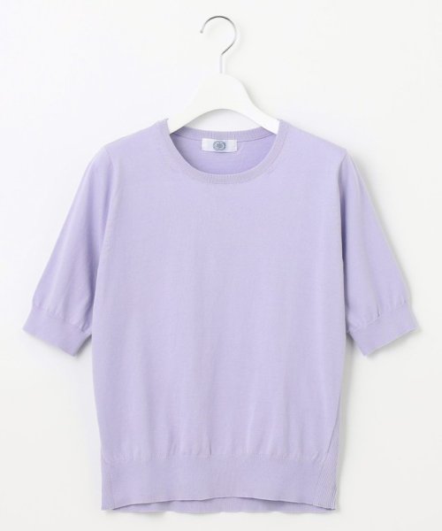 J.PRESS LADIES（LARGE SIZE）(J．プレス　レディス（大きいサイズ）)/【洗える】BASIC HT－COTTON クルーネック ニット/img13