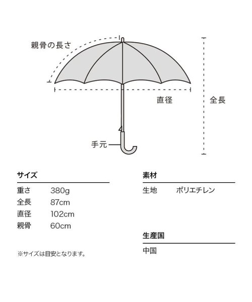 Wpc．(Wpc．)/【Wpc.公式】［ビニール傘］切り継ぎグラデーション 60cm ジャンプ傘 レディース 長傘/img13