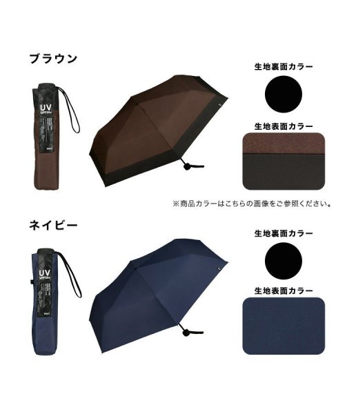 Wpc．(Wpc．)/【Wpc.公式】日傘 遮光ミニマムベーシックパラソルユニセックス 55cm 遮光 遮熱 晴雨兼用 大きめ 軽量 晴雨兼用 メンズ レディース 折りたたみ傘/img14