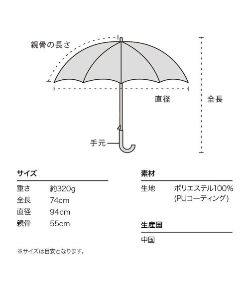 Wpc．(Wpc．)/【Wpc.公式】日傘 遮光ドットフラワーポイント 55cm 完全遮光 UVカット100％ 遮熱 晴雨兼用 大きめ レディース 長傘/img10