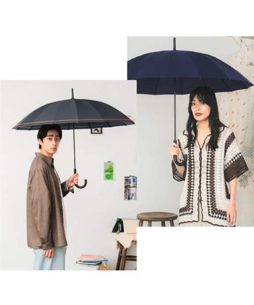 Wpc．(Wpc．)/【Wpc.公式】雨傘 UNISEX 16K アンブレラ 60cm 16本骨 16本傘 継続撥水 晴雨兼用 メンズ レディース 長傘 父の日 ギフト プレゼント/img11