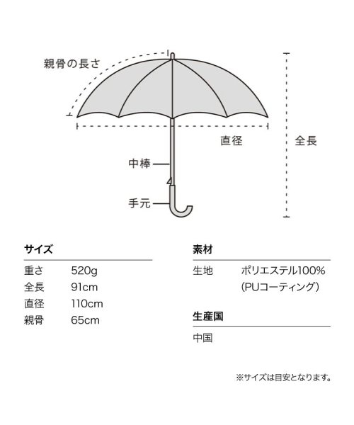 Wpc．(Wpc．)/【Wpc.公式】日傘 IZA（イーザ） BASIC JUMP 65cm 完全遮光 遮熱 晴雨兼用 大きい 大きめ メンズ 男性 紳士 長傘 父の日 ギフト/img20