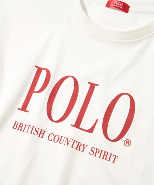 POLO BCS(ポロ　ビーシーエス)/◎別注コラボアイテム◎【POLO BCS / ポロ・ビーシーエス】USコットン オーバーサイズ POLO ロゴプリントT ユニセックス 半袖 クルーネック/img43