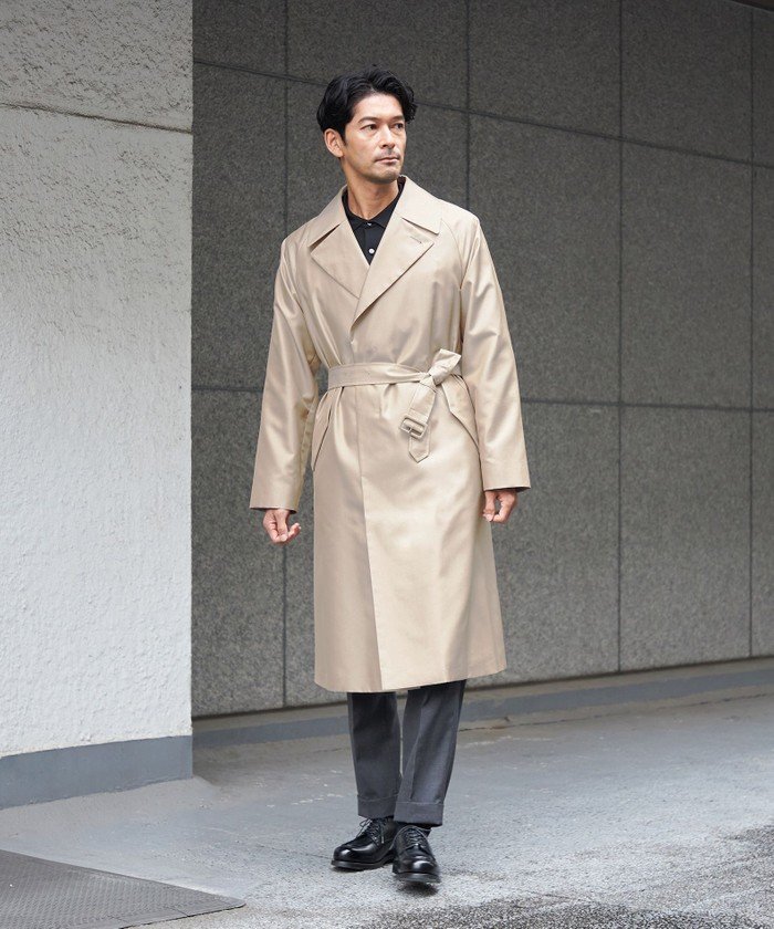 シルクレインコート(505790511)｜HANKYU MEN