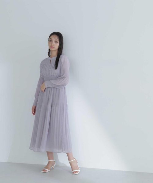 NATURAL BEAUTY BASIC(ナチュラルビューティーベーシック)/マジョリカプリーツワンピース　24SS/img20