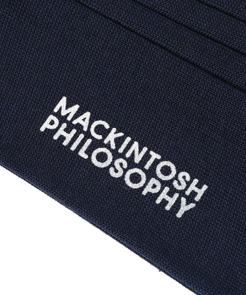 MACKINTOSH PHILOSOPHY(マッキントッシュ フィロソフィー)/プレーティングストライプ ビジネスソックス/img04