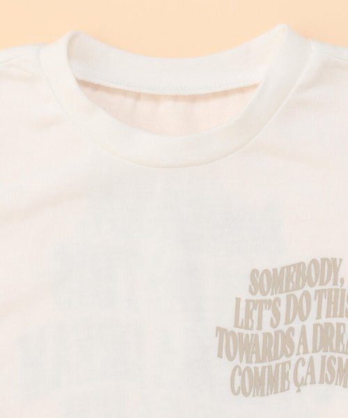 COMME CA ISM KIDS(コムサイズム（キッズ）)/ロゴプリント 半袖Tシャツ(ベビーサイズ)/img08