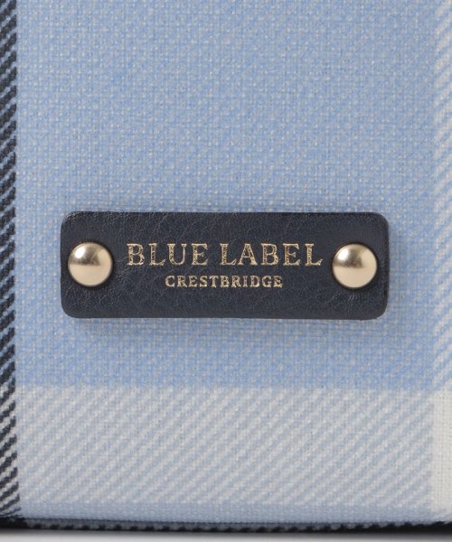 BLUE LABEL CRESTBRIDGE(BLUE LABEL CRESTBRIDGE)/クレストブリッジチェックPVCスクエアポシェット/img13