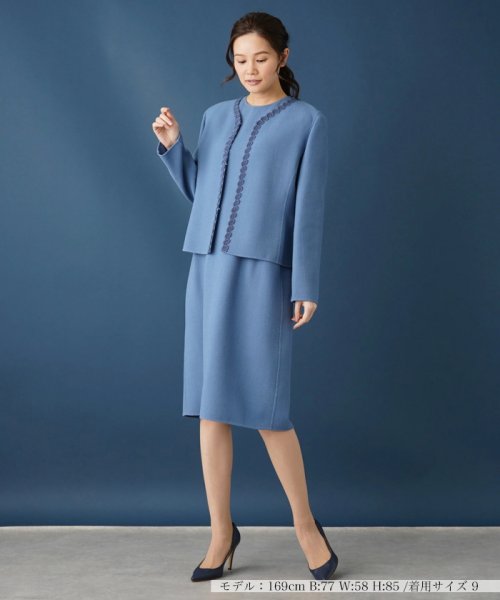 ノーカラージャケット 