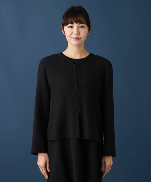 ノーカラージャケット 