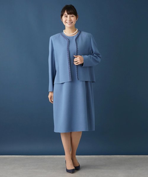 ノーカラージャケット 