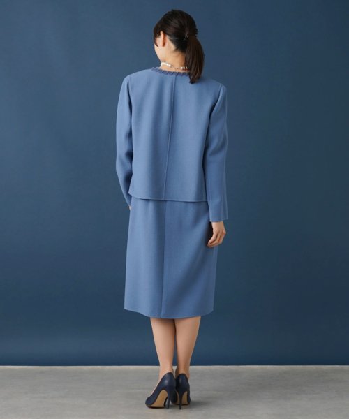 ノーカラージャケット 