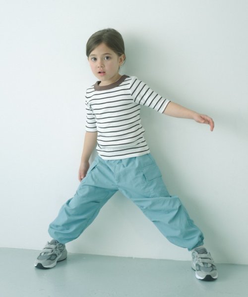 green label relaxing （Kids）(グリーンレーベルリラクシング（キッズ）)/TJ タッサーカーゴパンツ 100cm－130cm/img03