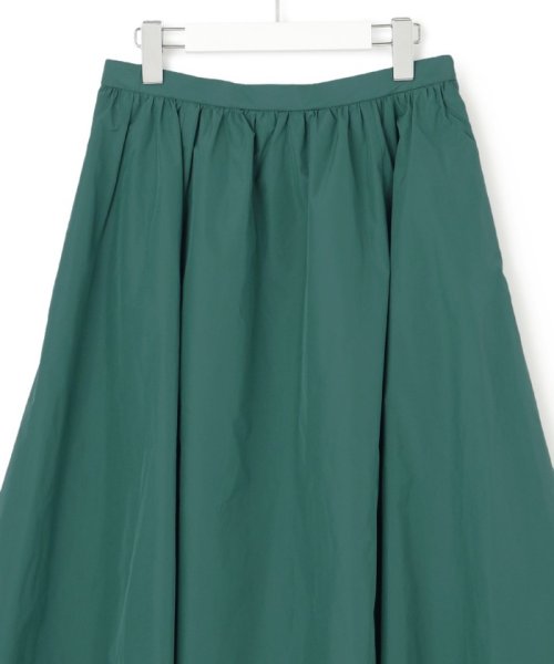 【洗える】ルミエールタフタ フレアスカート 