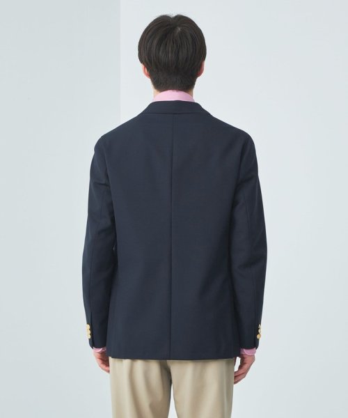 TW トロピカル 無地 ネイビー 3B ブレザー ジャケット -防シワ- テーラードジャケット H1628913151 (12513円)