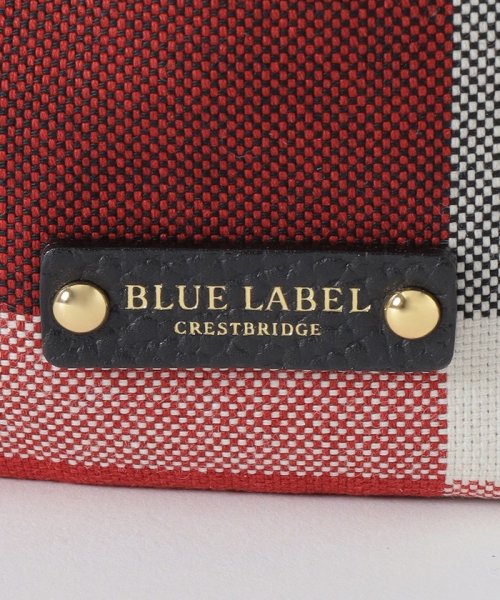 BLUE LABEL CRESTBRIDGE(BLUE LABEL CRESTBRIDGE)/クレストブリッジチェックキャンバス巾着/img06