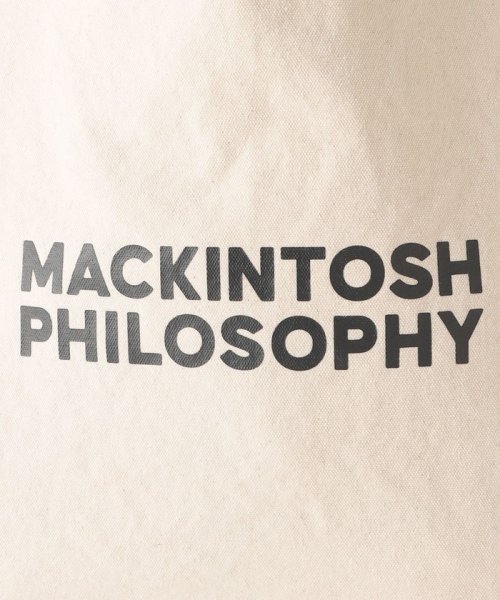 MACKINTOSH PHILOSOPHY(マッキントッシュ フィロソフィー)/GREY LABEL ボールドロゴトート/img06