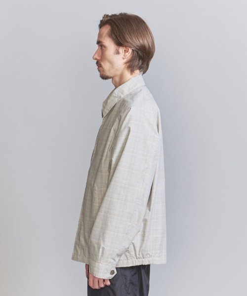 アブストラクト チェック ジップ ブルゾン B90 W62 H86