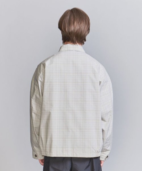 アブストラクト チェック ジップ ブルゾン B90 W62 H86