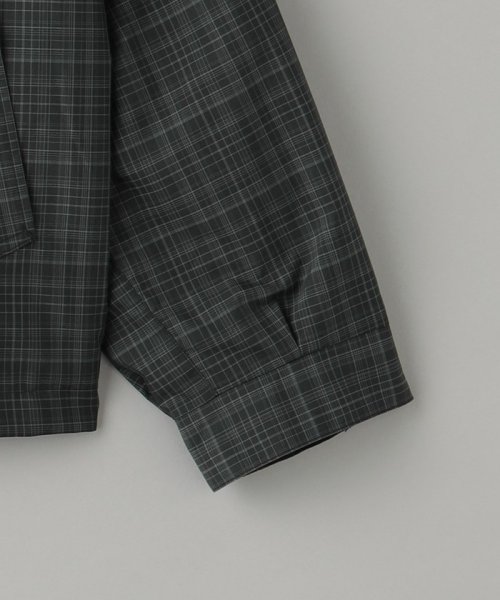 アブストラクト チェック ジップ ブルゾン B90 W62 H86