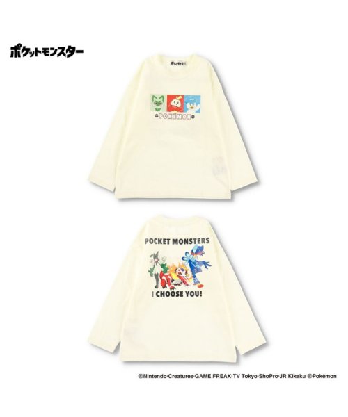 BRANSHES(ブランシェス)/【Pokemon/ポケットモンスター（ポケモン）】　ロンT　長袖Tシャツ/img05