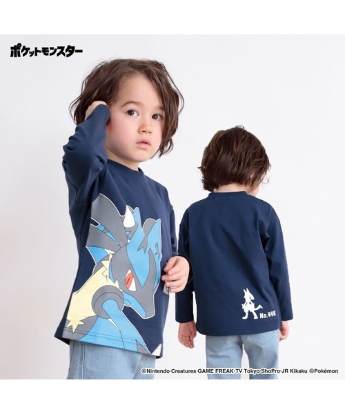 BRANSHES(ブランシェス)/【Pokemon/ポケットモンスター（ポケモン）】　ロンT　長袖Tシャツ/img24