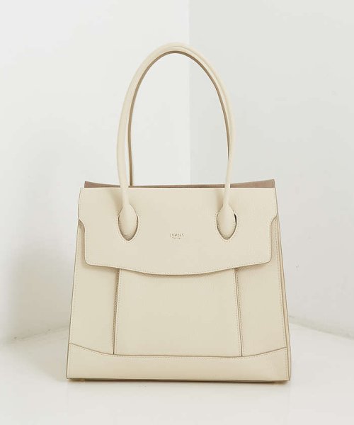 【VERY掲載】Cuddly/レザーオープントート(L) 24SS バッグ トートバッグ P1949212616(14850円)