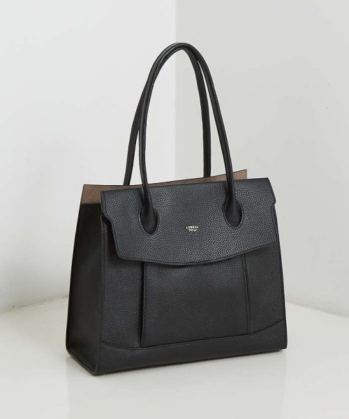 【VERY掲載】Cuddly/レザーオープントート(L) 24SS バッグ トートバッグ P1949212616(14850円)