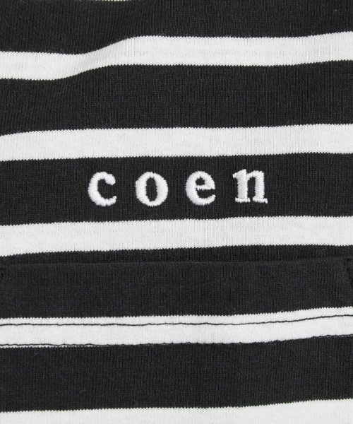 coen(coen)/USAコットンコーエンロゴ刺繍Tシャツ/img37
