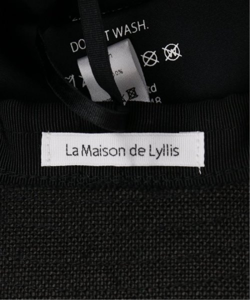 NOBLE(ノーブル)/【LA MAISON DE LYLLIS】LINEN POT HAT/img07