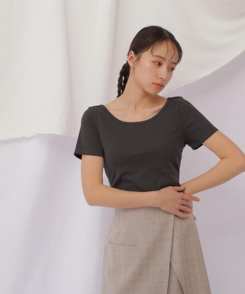 JILL by JILL STUART(ジル バイ ジル スチュアート)/《JILL by BASIC》カップ付きTシャツ/img02