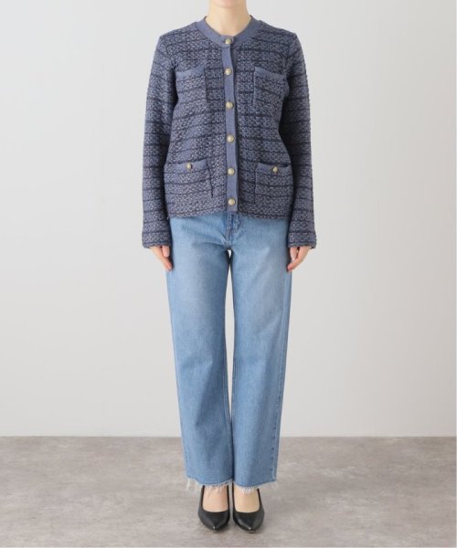 【セットアップ対応商品】ニットツィードジャケット 身長