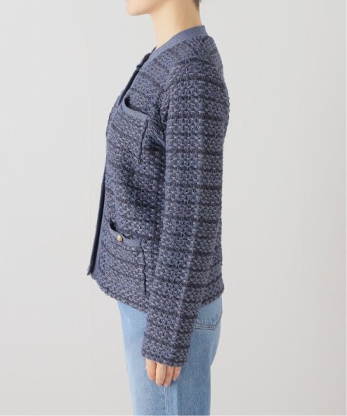 【セットアップ対応商品】ニットツィードジャケット 身長