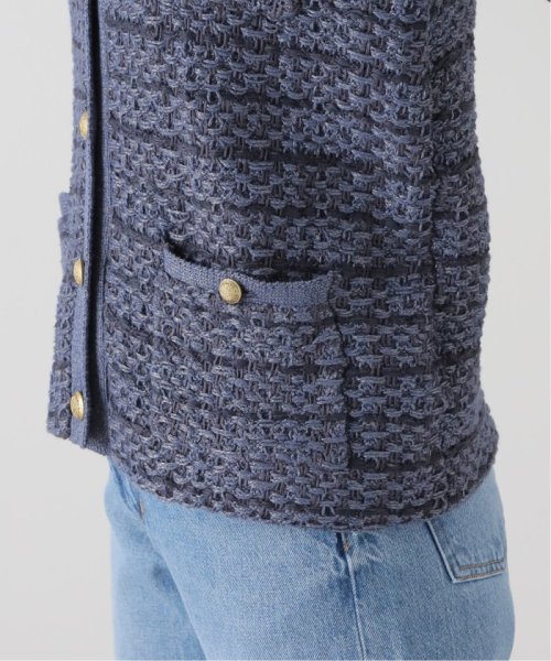 【セットアップ対応商品】ニットツィードジャケット 身長