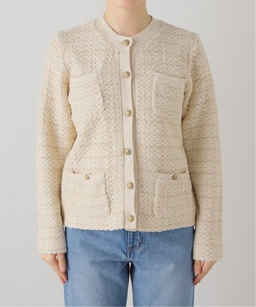 【セットアップ対応商品】ニットツィードジャケット 身長