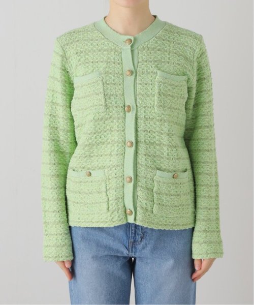 【セットアップ対応商品】ニットツィードジャケット 身長