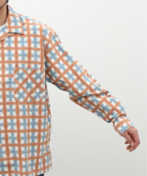 J.S Homestead(ジャーナルスタンダード　ホームステッド)/【J.S.Homestead / Stead】BLUR CHECK OPEN SHIRT/img09