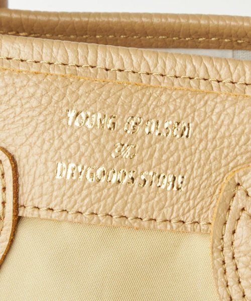 【別注】＜YOUNG&OLSEN The DRYGOODS STORE＞ HAVERSACK トートバッグ The DRYGOODS HAVERSACK label STORE ヤングアンドオルセン ドライグッズ ストア
