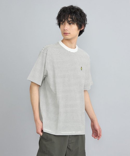coen(coen)/USAコットンワンポイントベア刺繍Tシャツ/img16