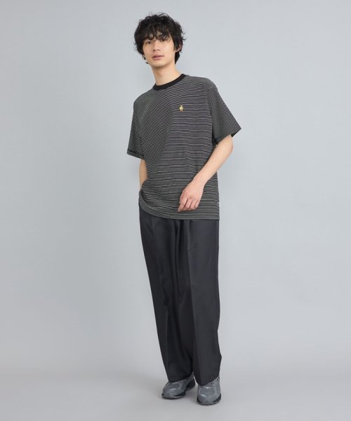 coen(coen)/USAコットンワンポイントベア刺繍Tシャツ/img21